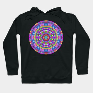 Kaleidoscopic Visions Mandala Hoodie